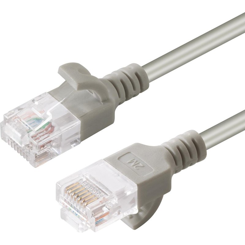 Microconnect V-UTP6015-SLIM networking cable Grey 1.5 m Cat6 U/UTP (UT