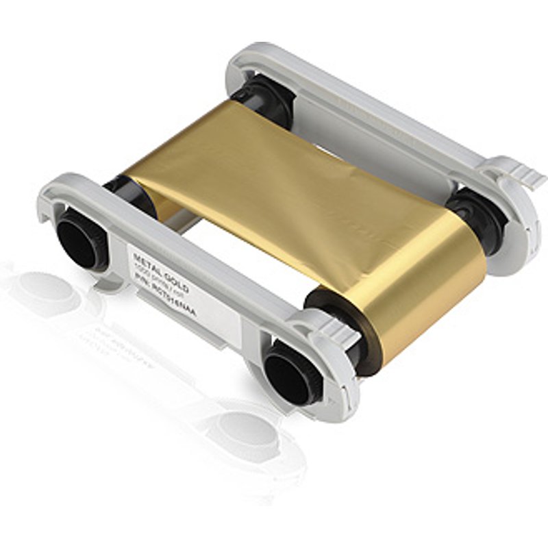 Evolis RCT016NAA Thermal-transfer ribbon gold. 1K pages for Evolis Pri