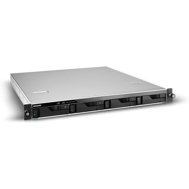 Asustor Lockerstor 4RS NAS Rack (1U) Intel AtomĀ® C3538 8 GB DDR4 0 TB