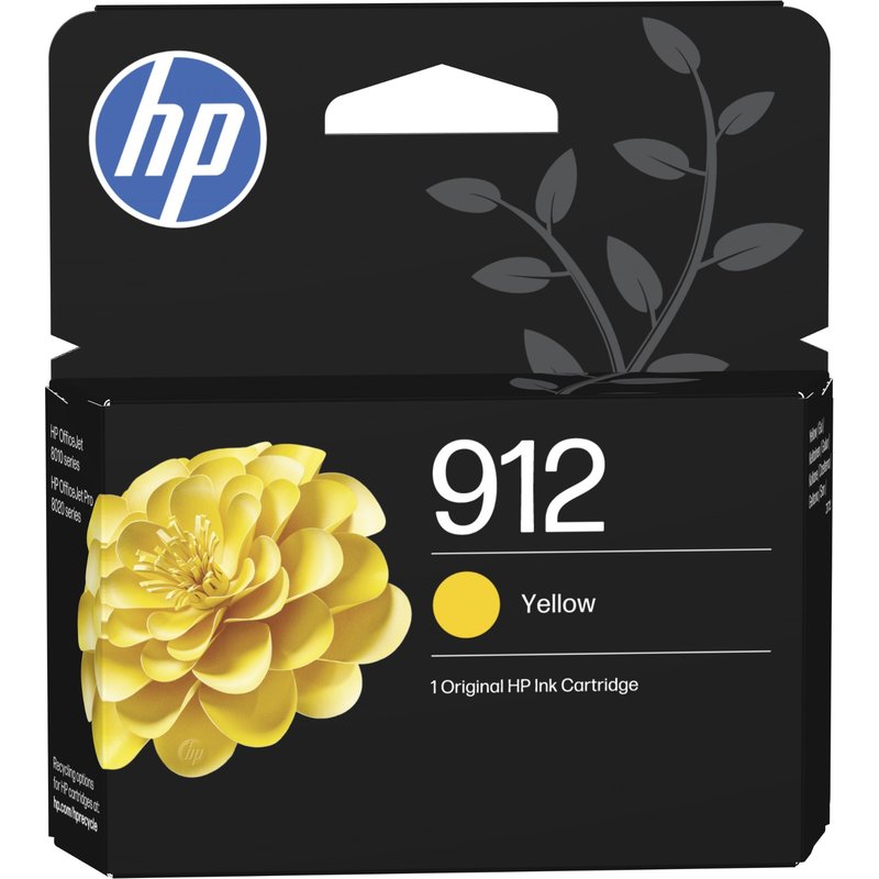 HP 3YL79AE/912 Ink cartridge yellow. 315 pages 2.93ml for HP OJ Pro 80