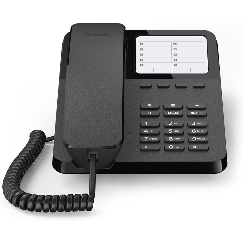 Gigaset DESK 400 Analog telephone Black