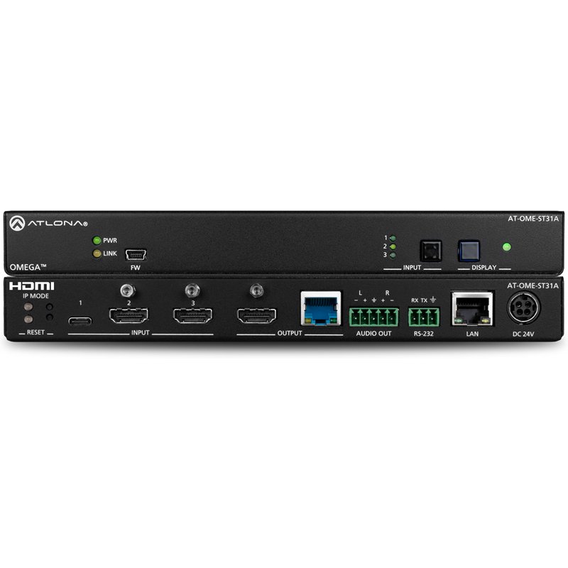 Atlona AT-OME-ST31A 4096 x 2160 pixels 1.4/2.2 101001000 Mbit/s DTS LPCM PCM 4:2:2 4:4:4 4:2:0 40962160 (DCI) @ 60(1)/30/25/24 Hz 38402160 (UHD) @ 60(1)/30/25/24 Hz 1080p @