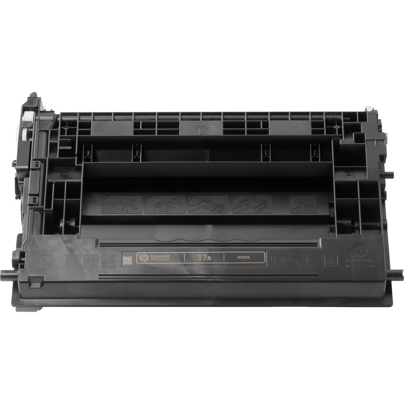 HP 37A Black Original LaserJet Toner Cartridge. Black toner page yield: 11000 pages Printing colours: Black Quantity per pack: 1 pc(s)