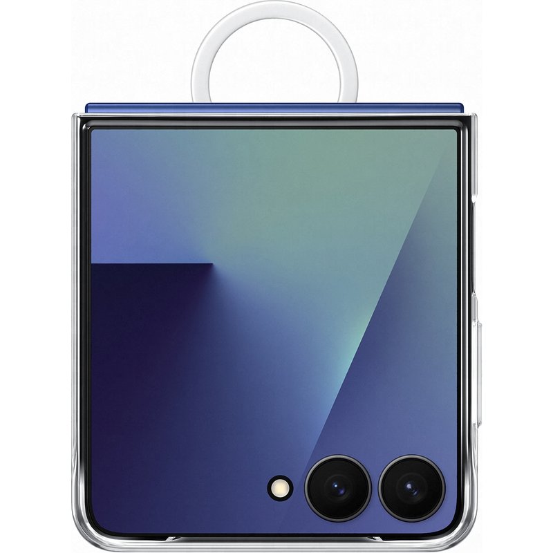 Samsung EF-QF766CTEGWW mobile phone case 17.4 cm (6.85") Cover Tr