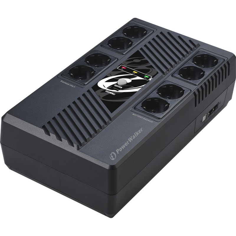 PowerWalker VI 600 MS Line-Interactive 0.6 kVA 360 W 8 AC outlet(s)