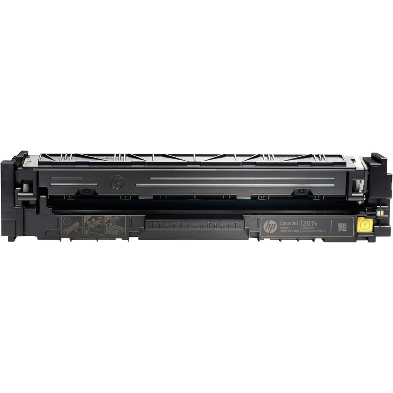 HP 207X High Yield Yellow Original LaserJet Toner Cartridge. Colour toner page yield: 2450 pages Black toner page yield: 1350 pages Printing colours: Yellow Quantity per pack: 1 pc(s)