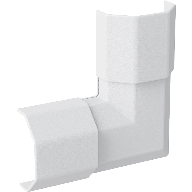 LogiLink Cable Channel Joint 90�. ABS. 33x33x18mm. white