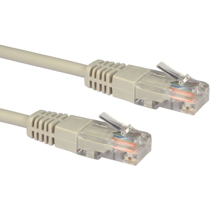 Cables Direct URT-608 networking cable Grey 8 m Cat5e U/UTP (UTP)