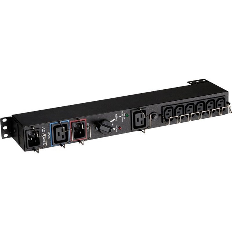 Eaton MBP3KI. Housing colour: Black Rack capacity: 1U. UPS input: IEC20 UPS output: IEC19. Operation voltage range: 220 - 240 V