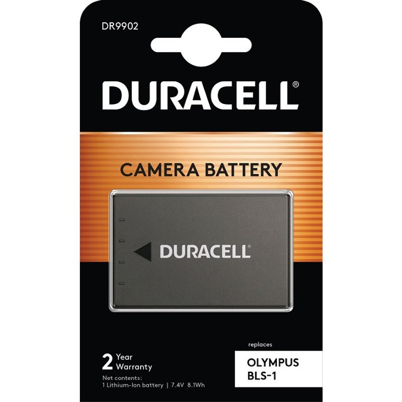 Duracell Camera Battery - replaces Olympus BLS-1 Battery