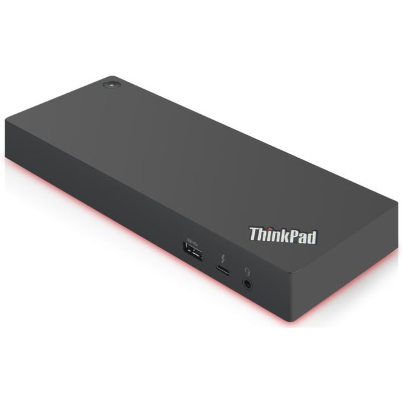 Lenovo 40AN0135SA laptop dock/port replicator Wired Thunderbolt 3 Blac