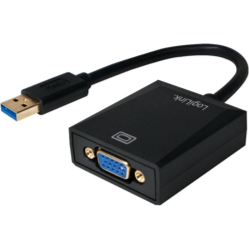 LogiLink UA0231 USB graphics adapter 1920 x 1080 pixels Black
