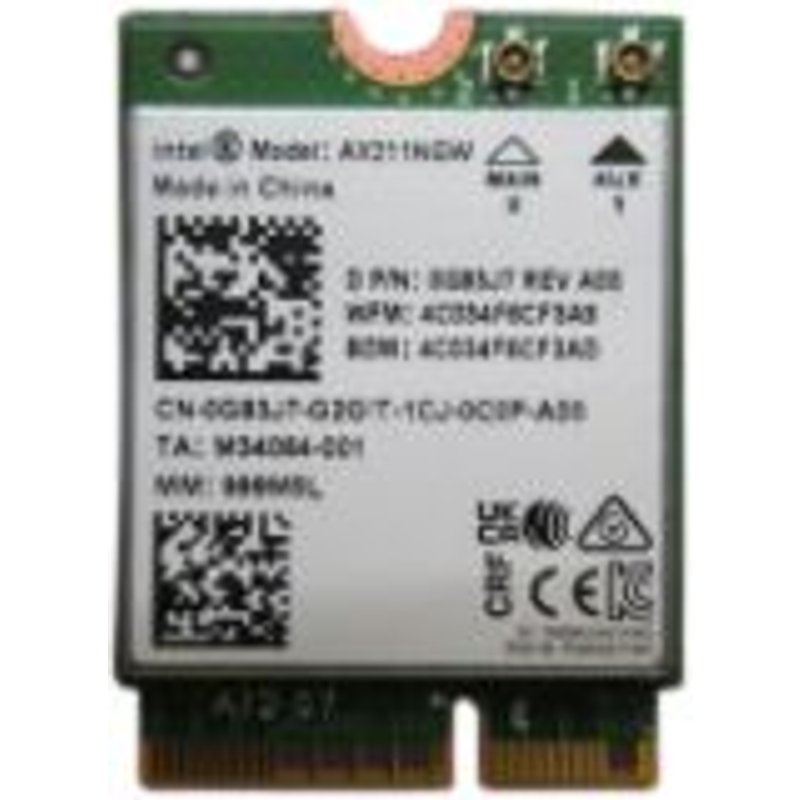 DELL *Non Cancellable/Non Returnable (NCNR)* CRD WRLES M.2 INTEL AX211