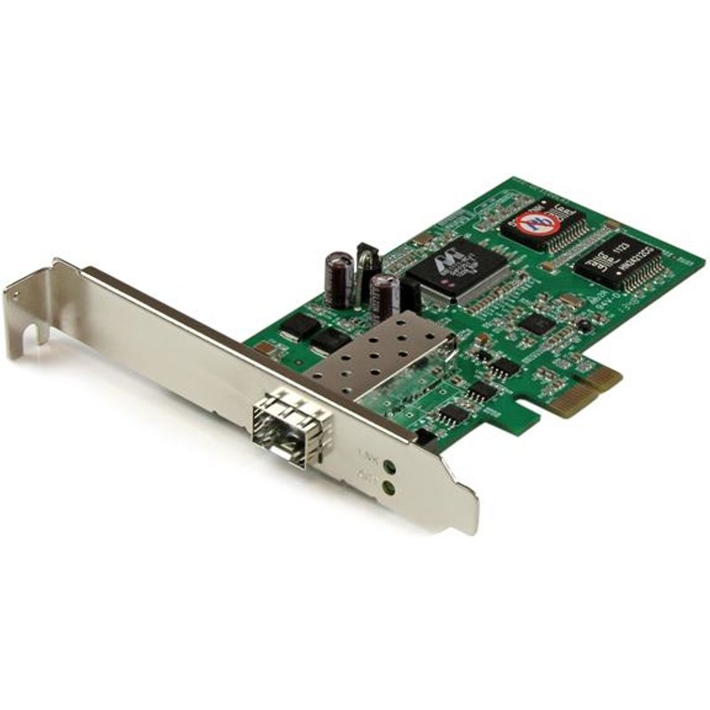 StarTech.com PCI Express Gigabit Ethernet Fiber Network Card w/ Open SFP - PCIe SFP Network Card Adapter NIC - TAA