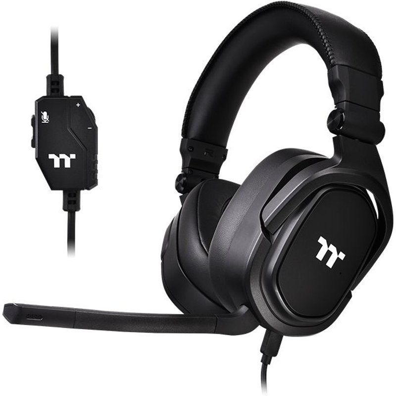 Thermaltake Argent H5 Stereo Headset Wired Head-band Gaming Black