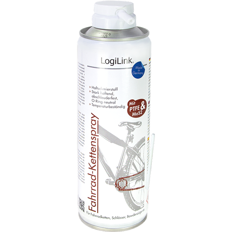 LogiLink Chain spray for bicycles with PTFE. MoS2. 0.3 l