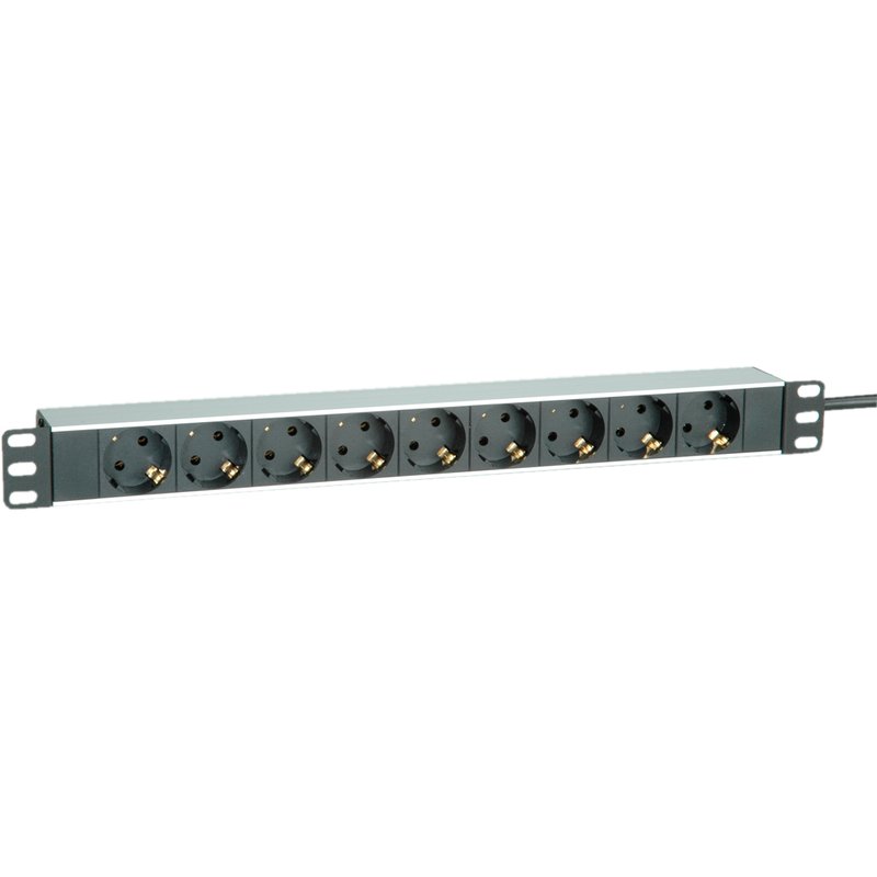 ROLINE 19.07.1620 power distribution unit (PDU) 9 AC outlet(s) Black.