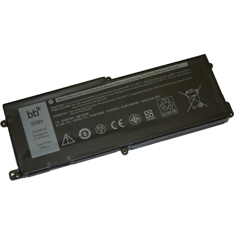 BTI 90Wh 6 cell DT9XG compatible battery for DELL ALIENWARE AREA 51M R2 ALIENWARE AREA 51M R1
