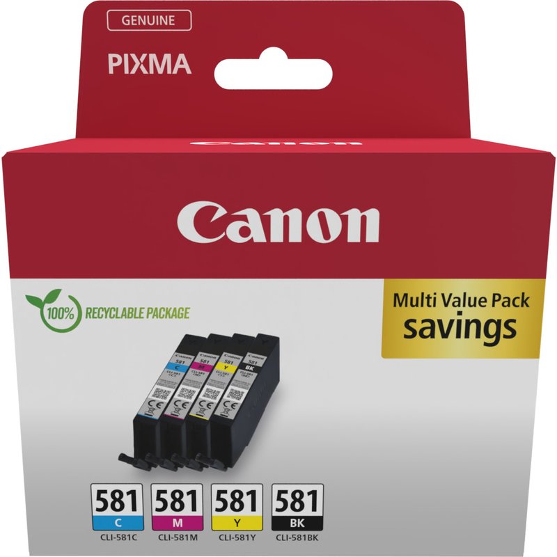 Canon 2103C006 ink cartridge 4 pc(s) Original Black Cyan Magenta Yellow