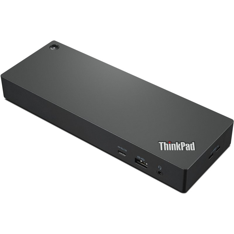 Lenovo ThinkPad Universal Thunderbolt 4 Wired Thunderbolt 4 3.5 mm Black cULus FCC ICES NOM DC