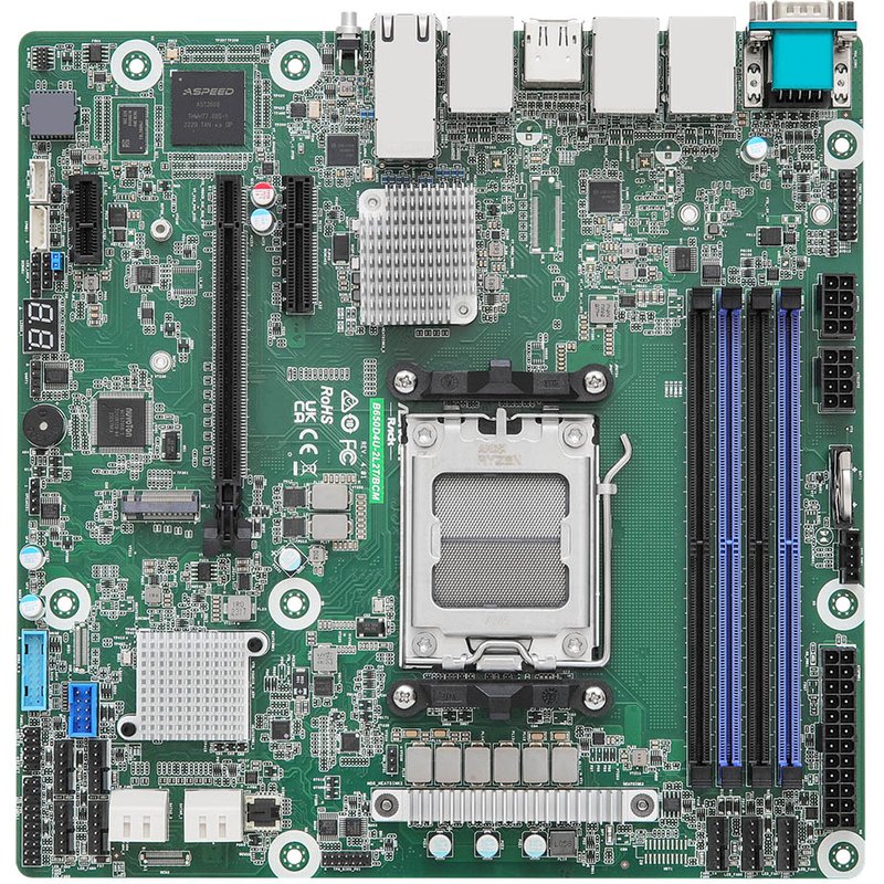 Asrock B650D4U-2L2T/BCM motherboard AMD B650 Express Socket AM5 micro