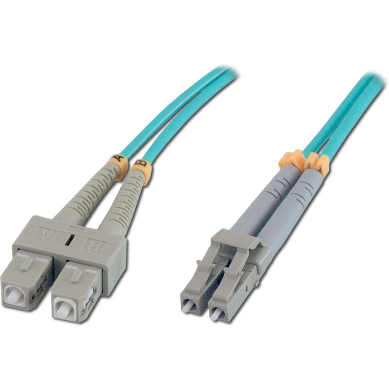 MCL FJOM3/SCLC-3M InfiniBand/fibre optic cable SC LC LC/SC Aqua colour