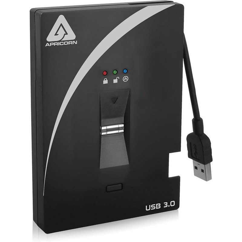 Apricorn Aegis Bio 3.0 SSD 512 GB Black