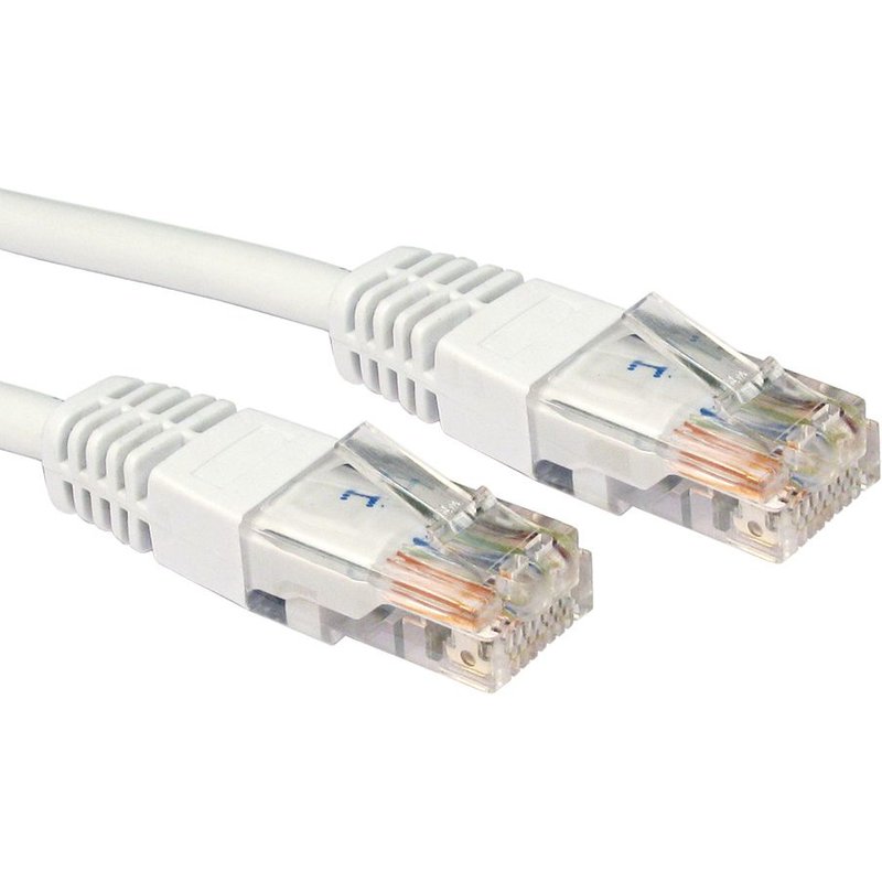 Cables Direct ERT-603W networking cable White 3 m Cat6 U/UTP (UTP)