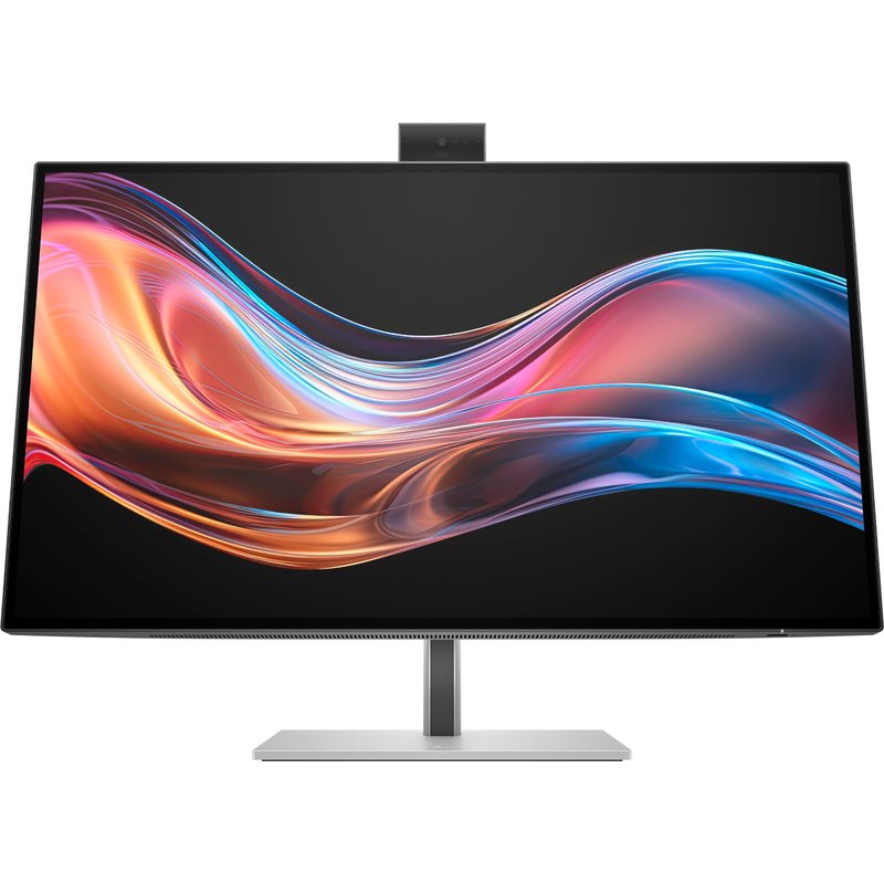 HP Series 7 Pro 27 inch 4K Conferencing Monitor - 727pm 68.6 cm (27") 3840 x 2160 pixels 4K Ultra HD LCD 5 ms Black