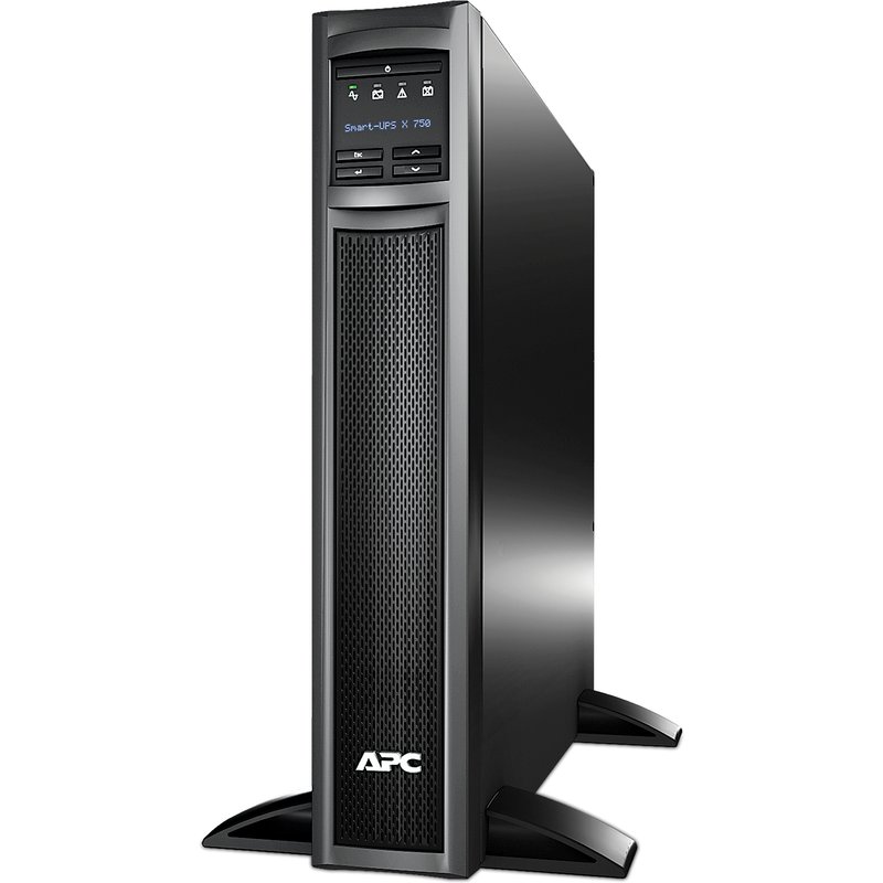 APC Smart-UPS X, SMX750I, Line Interactive, 750VA, Rack/tower Convertible 2U, 230V, 8x C13 IEC, SmartSlot, Extended Runtime