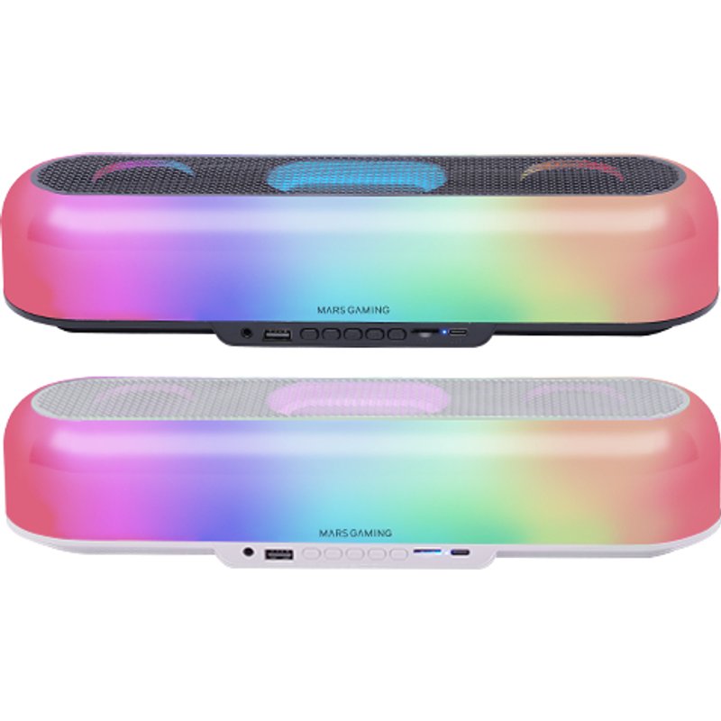 Mars Gaming MSBORBW portable/party speaker Stereo portable speaker Whi