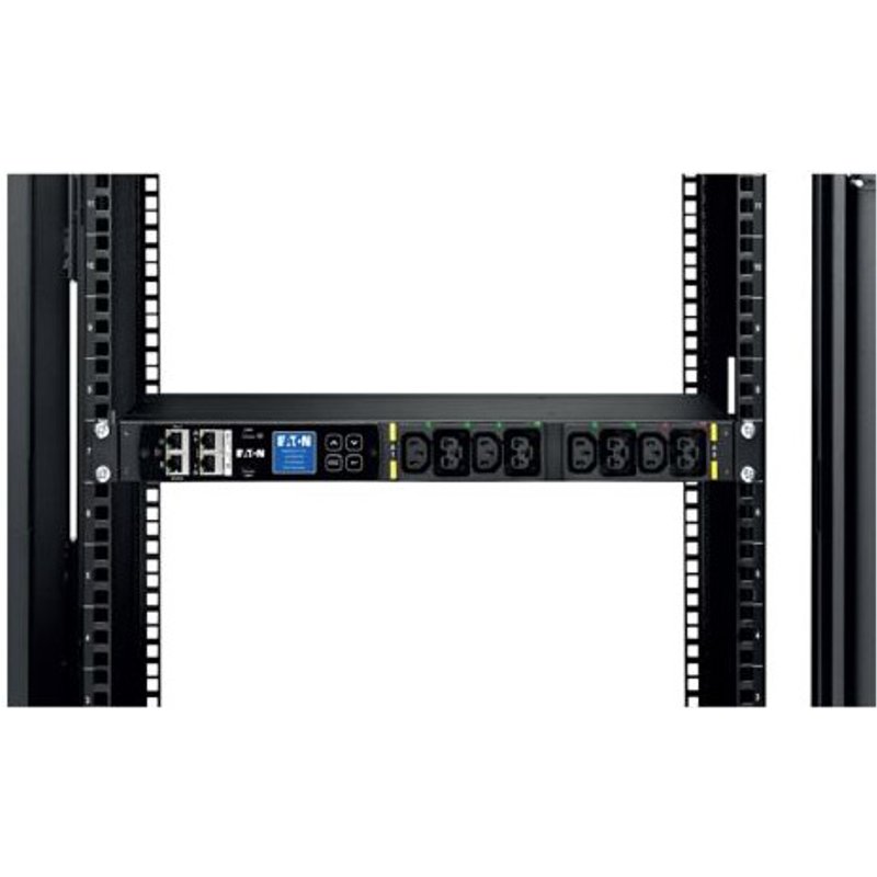 Eaton EHMIFC20G power distribution unit (PDU) 8 AC outlet(s) 1U Black