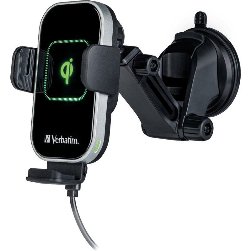 Verbatim FWC-03 Pro Qi Fast Wireless Autoladegerät retail Black