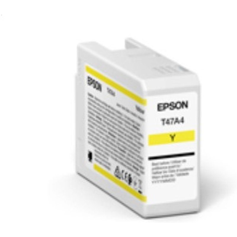 Epson C13T47A400/T47A4 Ink cartridge yellow 50ml for Epson SC-P 900
