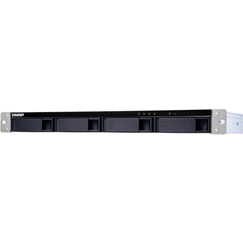 QNAP TL-R400S storage drive enclosure HDD/SSD enclosure Black, Grey 2.5/3.5"