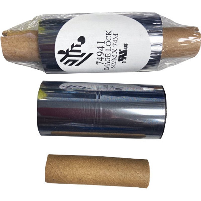 Zebra Image Lock Resin thermal ribbon 74 m Silver