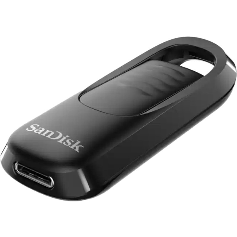 SanDisk Ultra Slider 64GB USB Type-C Flash Drive, USB 3.2 Gen 1 Performance with a Retractable Connector
