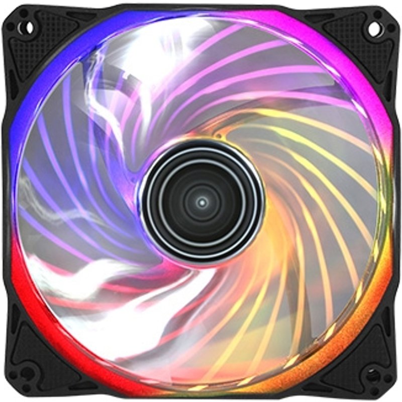 Antec Rainbow 120 RGB Computer case Fan 12 cm Black. Transparent
