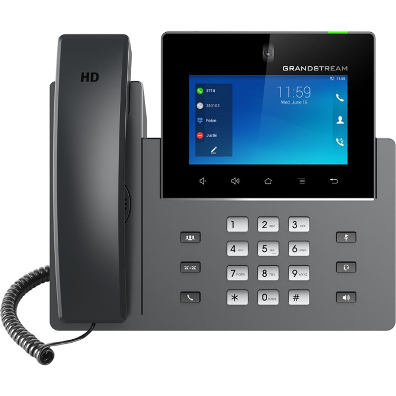 Grandstream Networks GXV3350 IP phone Black 16 lines TFT Wi-Fi