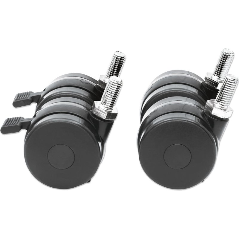 Intellinet Basic Caster Wheel Set for 19" Racks. Set of 4 Pieces.