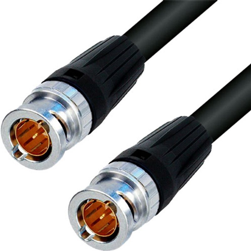 Cablenet 100m VFX2000 Neutrik Plug-Plug HD-SDI Booted Black Cable