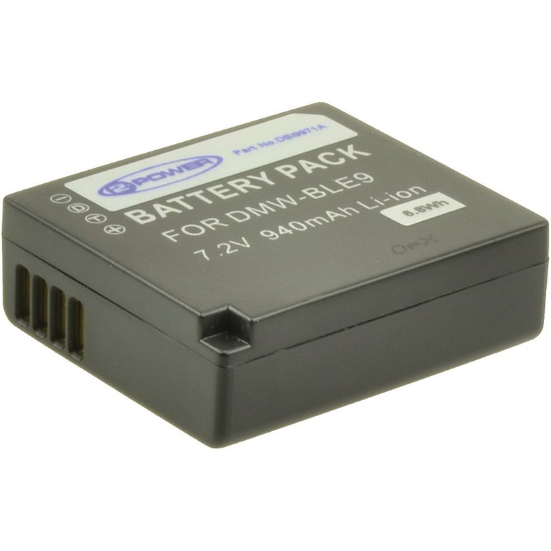 2-Power DBI9971A camera/camcorder battery Lithium-Ion (Li-Ion) 800 mAh