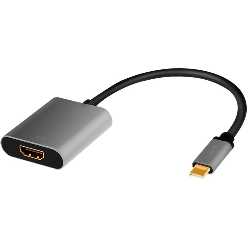 LogiLink CUA0103 cable gender changer USB 3.2 Gen1 Type-C HDMI-A Black