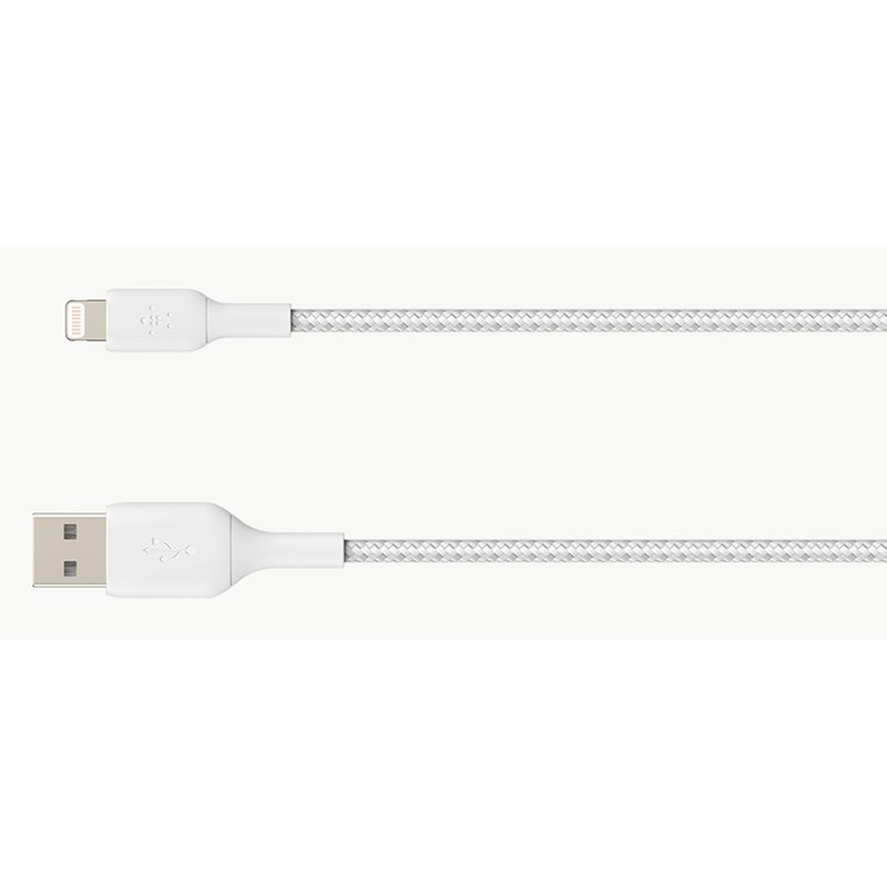 Belkin CAA002BT0MWH. Cable length: 0.15 m Connector 1: Lightning Connector 2: USB A. Quantity per pack: 1 pc(s)