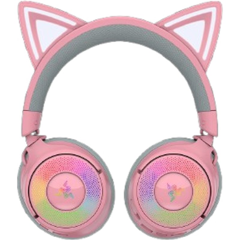 Razer Kraken Kitty V3 Pro - Quartz Headset Wired & Wireless Head-band Gaming USB Type-A Bluetooth Rose