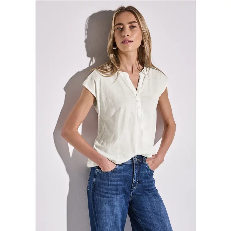 T-shirt en jersey au look tunique