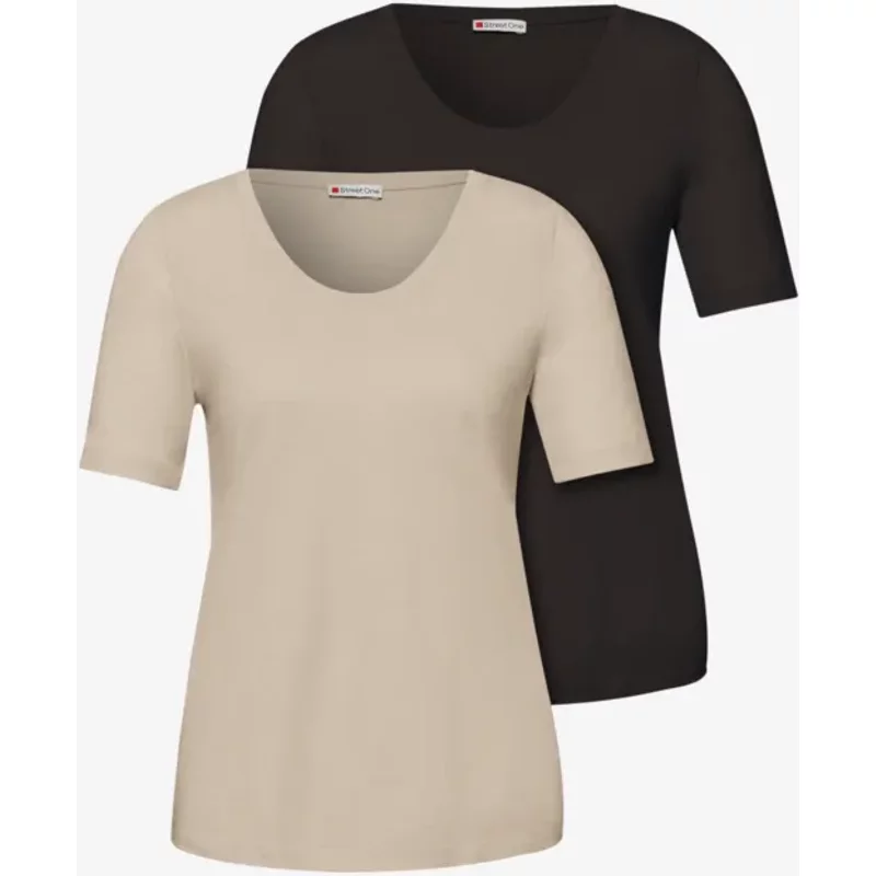 T-shirts basiques en pack de 2