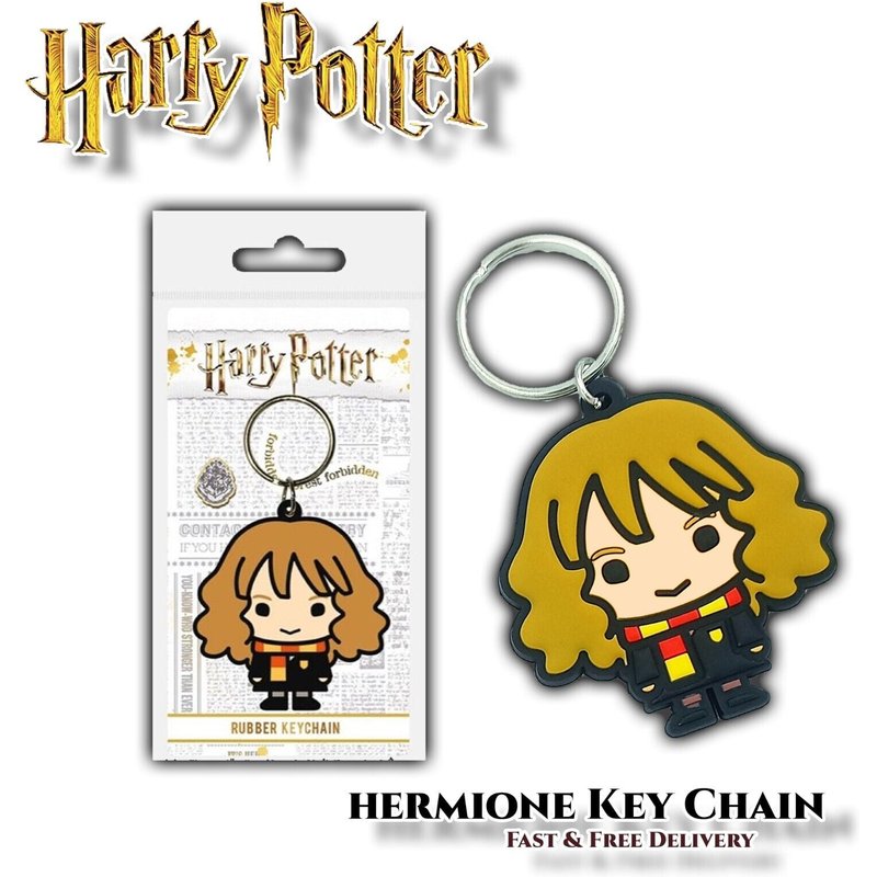 HARRY POTTER - Hermione Granger Rubber Keyring - Official Merchandise