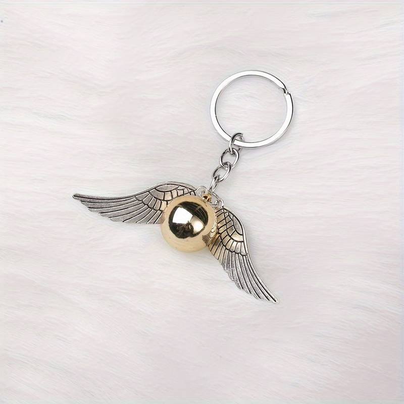 Golden Snitch Keychain | Alloy Key Chain - Bag Backpack Charm