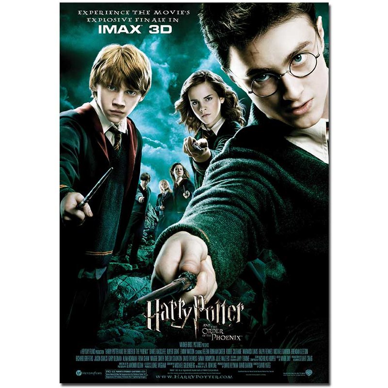 Harry Potter (The Order of The Phoenix) Movie Poster | Official Cinema Wall Art - A4 A3